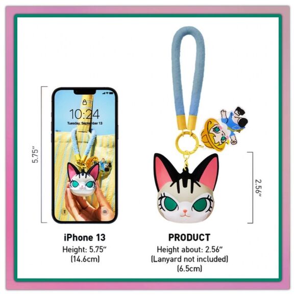 Pop Mart Baby Molly & Baby Tabby Series Squishy Charm - Face the Storm - Picture 6 of 16